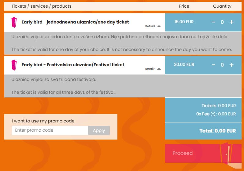 Different ticket types can help to reach different audiences while organizing an event